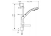 Душевой гарнитур hansgrohe Croma 100 1jet/Unica 27717000