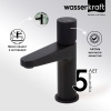Смеситель для раковины WasserKRAFT Fulda 5203 черный