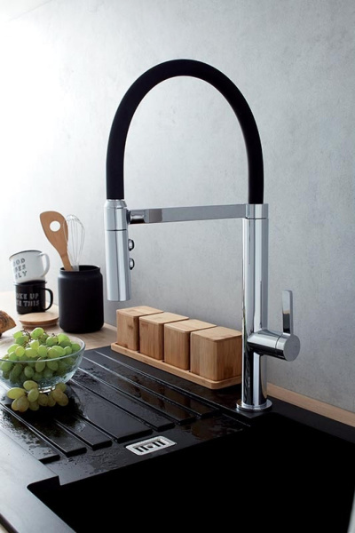 Смеситель для кухни Jacob Delafon Raphael E23311-CP с гибким изливом хром