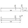 Полотенцедержатель Kludi Vela R 5898805