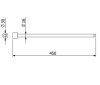 Полотенцедержатель Kludi Vela R 5897705S