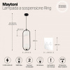Подвесной светильник Maytoni Круг MOD013PL-02B