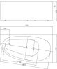 Акриловая ванна Aquatek Дива 170x90 см DIV170-0000003, белый