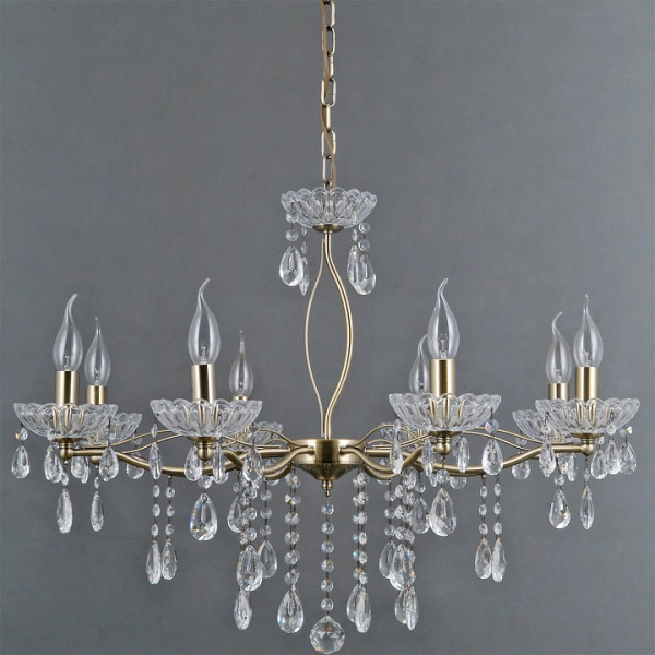 Подвесная люстра ILLUMICO CASTOR IL0265-8PSQ-24 AB CASTOR