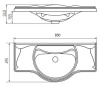 Раковина Roca America 327206000