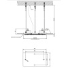 Потолочная душевая система Gessi Minimali 57807#238 блестящая сталь