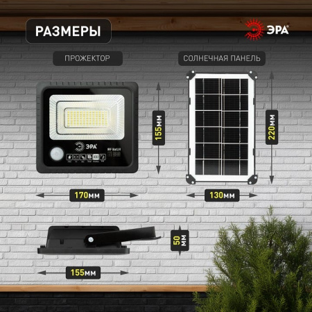 Настенно-потолочный прожектор Эра  ERAPRO-50