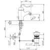Смеситель для биде Nicolazzi Signal 3403CR20