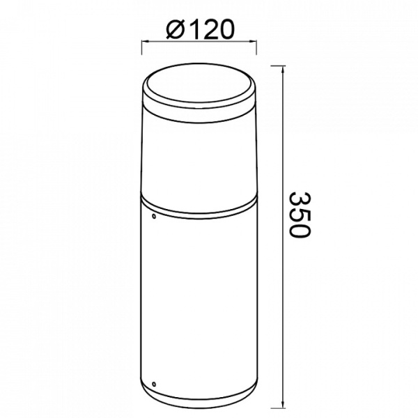 Наземный низкий светильник Mantra Chicago 8844