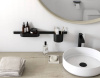 Держатель зубных щеток hansgrohe WallStoris 27921670 черный матовый