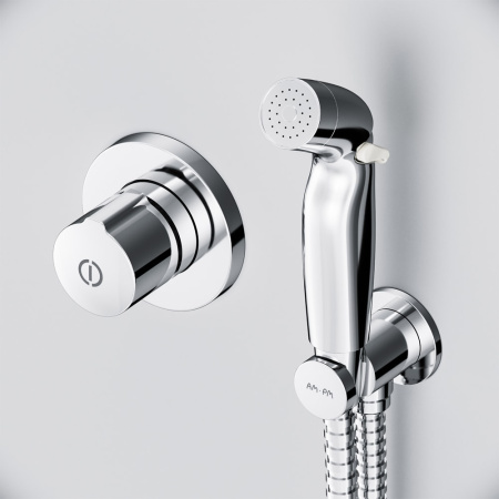 Гигиенический душ AM.PM X-Joy F40P85A00 TouchReel со смесителем