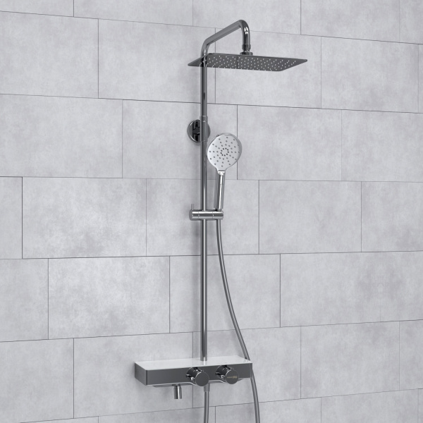Душевая стойка WasserKRAFT A113.069.127.CH Thermo