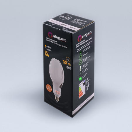 Лампа светодиодная Eleganz E27 35Вт 6000K EL-0085