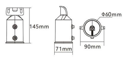 Консольный светильник Эра  SPP-507-0-50K-100