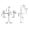 Смеситель для раковины FALPER AQUIFER #A37