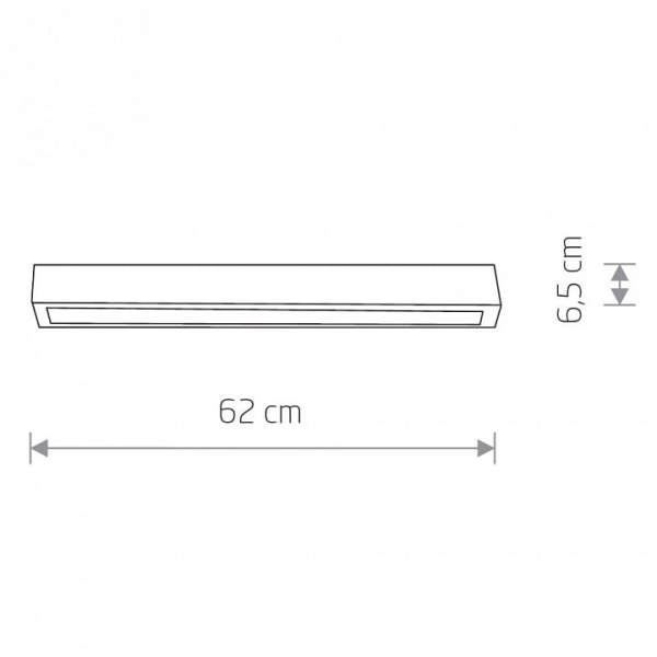 Накладной светильник Nowodvorski Straight Ceiling Led S 7552