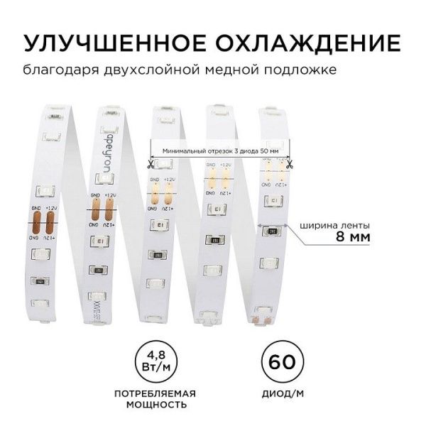 Лента светодиодная Apeyron Electrics  00-01