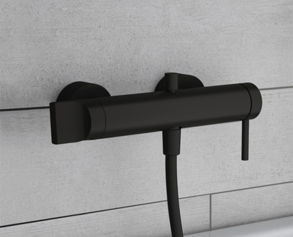 Смеситель для ванны и душа Vitra Origin A4261936WTC черный матовый