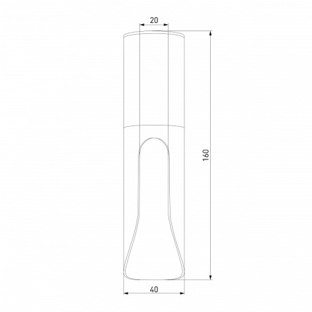 Накладной светильник Elektrostandard Apex a068290