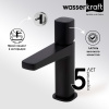 Смеситель для раковины WasserKRAFT Nuthe 9103 черный
