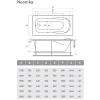 Акриловая ванна 180x80 см Relisan Neonika GL000000976