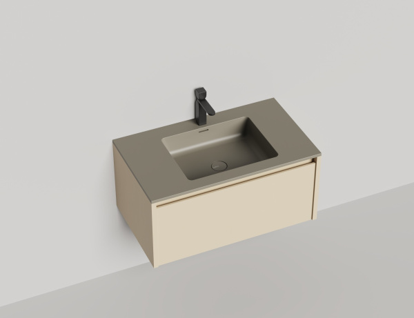 Тумба с раковиной Salini Domino Onda Plus 80 27D108ON RAL