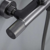 Душевая стойка Vincea Desire VSFS-1D0TGM вороненая сталь