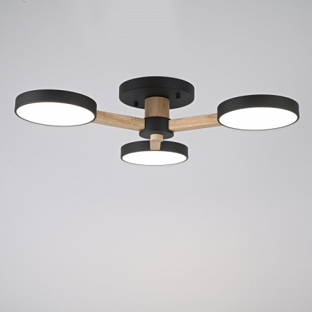 Люстра на штанге Imperiumloft TURNA Black TURNA01