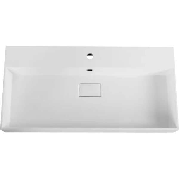 Раковина Cezares Premium 50263 91x45 см, накладная, белый матовый