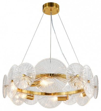 Подвесной светильник Indigo Miele 12021/6P Brass