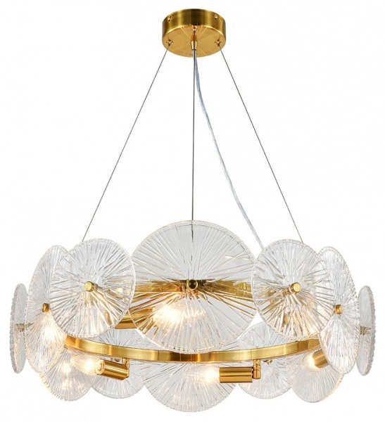 Подвесной светильник Indigo Miele 12021/6P Brass