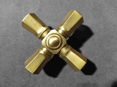 Смеситель для биде Nicolazzi Monocomando 3453BZ76C бронза