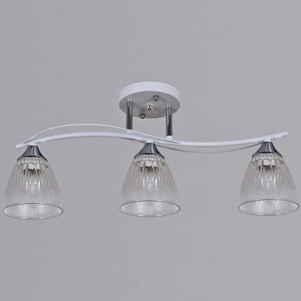 Люстра на штанге Reluce  87360-0.3-03 WH+CR