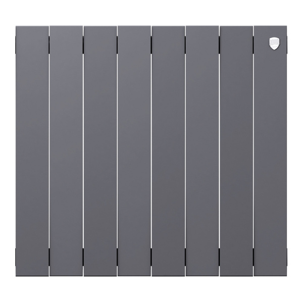 Радиатор биметаллический Royal Thermo PianoForte 500 Серебристый - 8 секц.