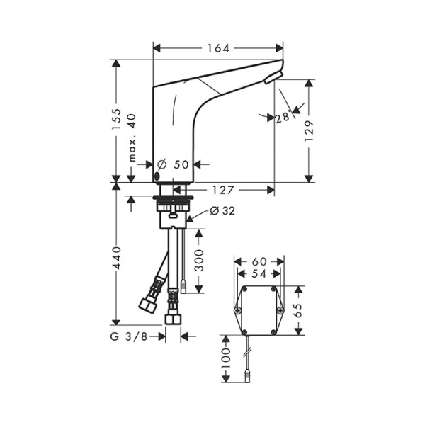 Смеситель для раковины Hansgrohe Focus 31172000