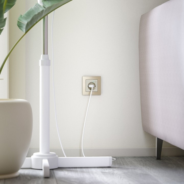 Розетка с заземлением и со шторками без рамки с Wi-Fi Werkel слоновая кость W1171603