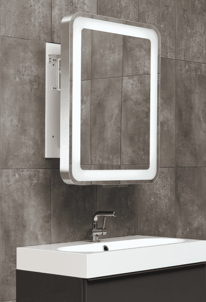 Зеркало Bagno Piu Pol 60X80 белое