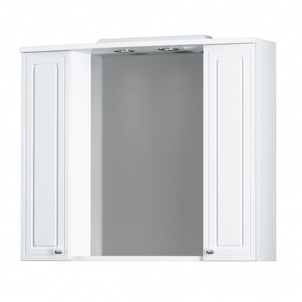 Шкаф зеркальный Damixa Palace One 85 (M41MPX0851WG) с подсветкой