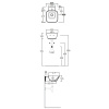 Раковина Simas Wave 33 WA07 bi*1