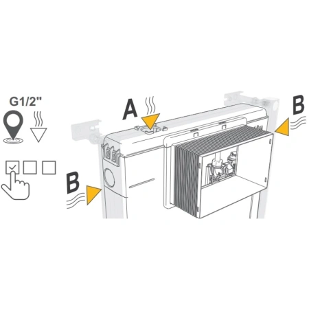 Инсталляция для унитаза Artceram 700.101