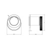 Смеситель для душа Gessi Anello 63361#727