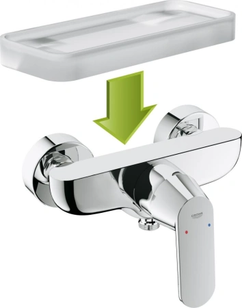 Смеситель Grohe Eurosmart Cosmopolitan 32837000 для душа