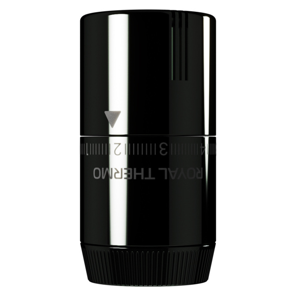 Термоголовка жидкостная Royal Thermo Design М30х1,5 (хром черный)