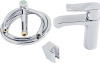 Смеситель для раковины hansgrohe Metris 31285000 с гигиеническим душем