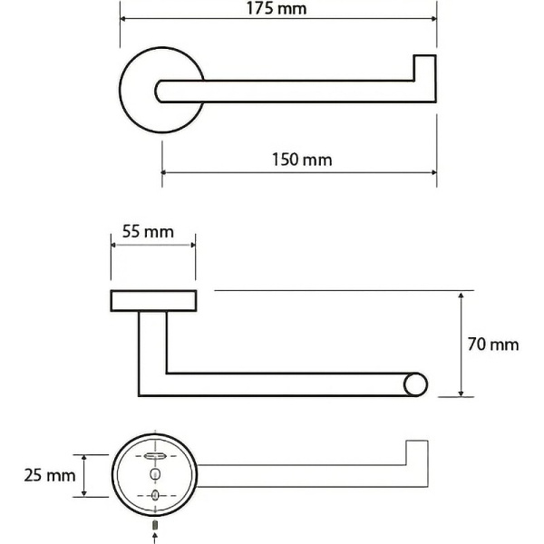 Держатель бумаги Bemeta Neo 104212035