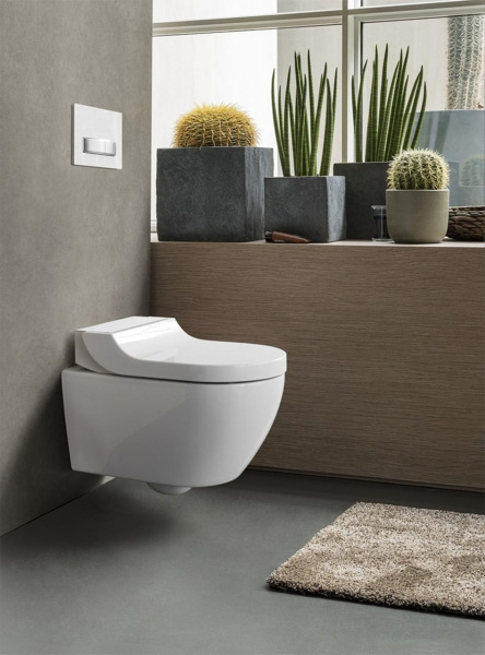 Подвесной унитаз-биде Geberit AquaClean 146.294.SI.1