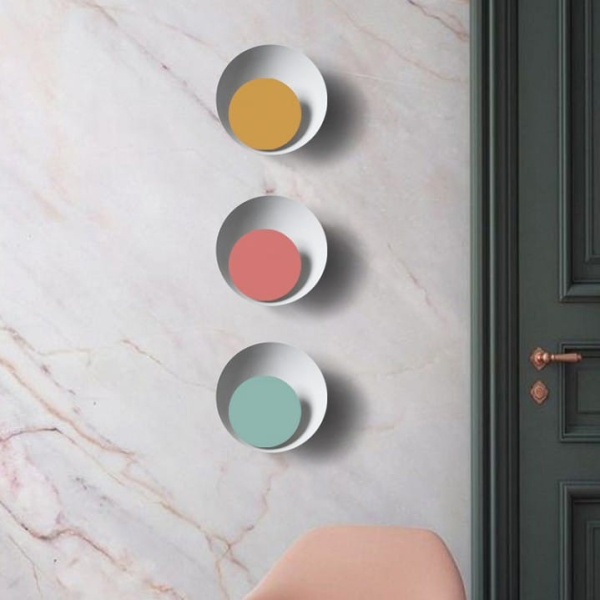 Накладной светильник Imperiumloft TWIRL D25 White/Pink TWIRL01