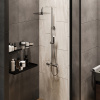 Душевая стойка Paini Nove 09CR687THQ250F3Q80 с термоcтатом