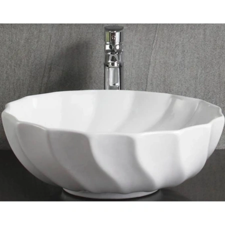 Раковина-чаша CeramaLux 9073 45x45 см, накладная, белый