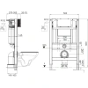 Инсталляция для унитаза Kludi Unifix 79100